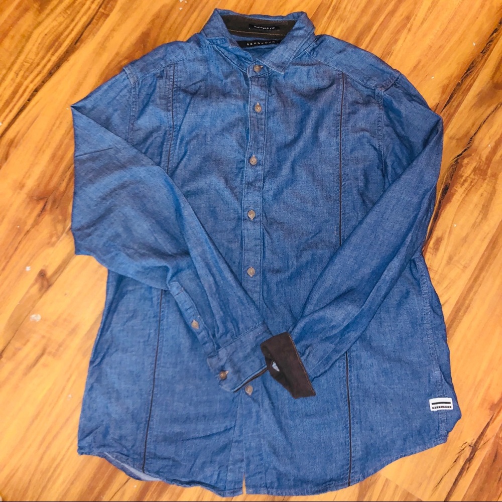 Sean John Denim casual Button Up